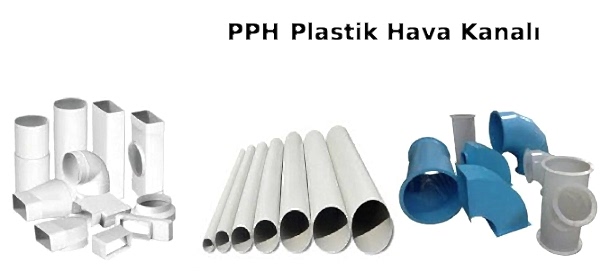 Hdpe/Pp esaslı Hava ve Asit Kanalları
