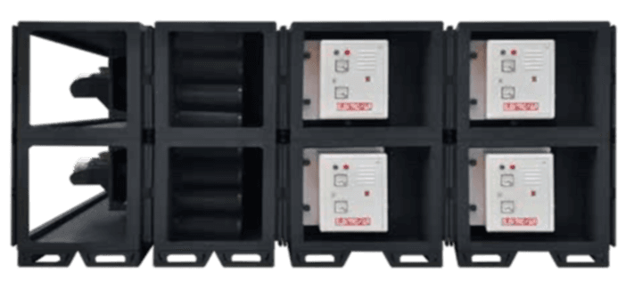 ÇİFT KADEME ELEKTROSTATİK FİLTRE TEK KADEME SİLİNDİR KARBON FİLTRE PLUG FANLI